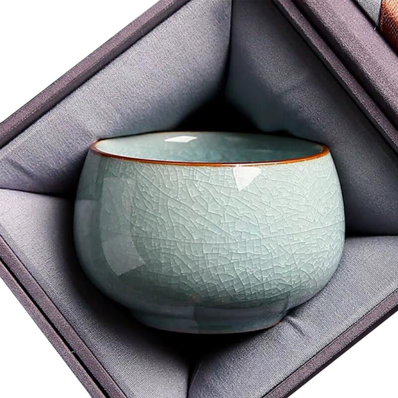 

Taodingxuan Ru Kiln Ice Flower Teacup