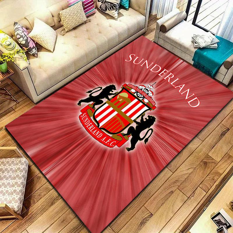 Sunderland A.F Carpet Rug for Living Room Bedroom Home Sofa Decoration,Kids play Non-slip Floor Mat