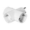 Rozgałęźnik 3X2P+Z Biały Or-Ae-13184(Gs) Schuko