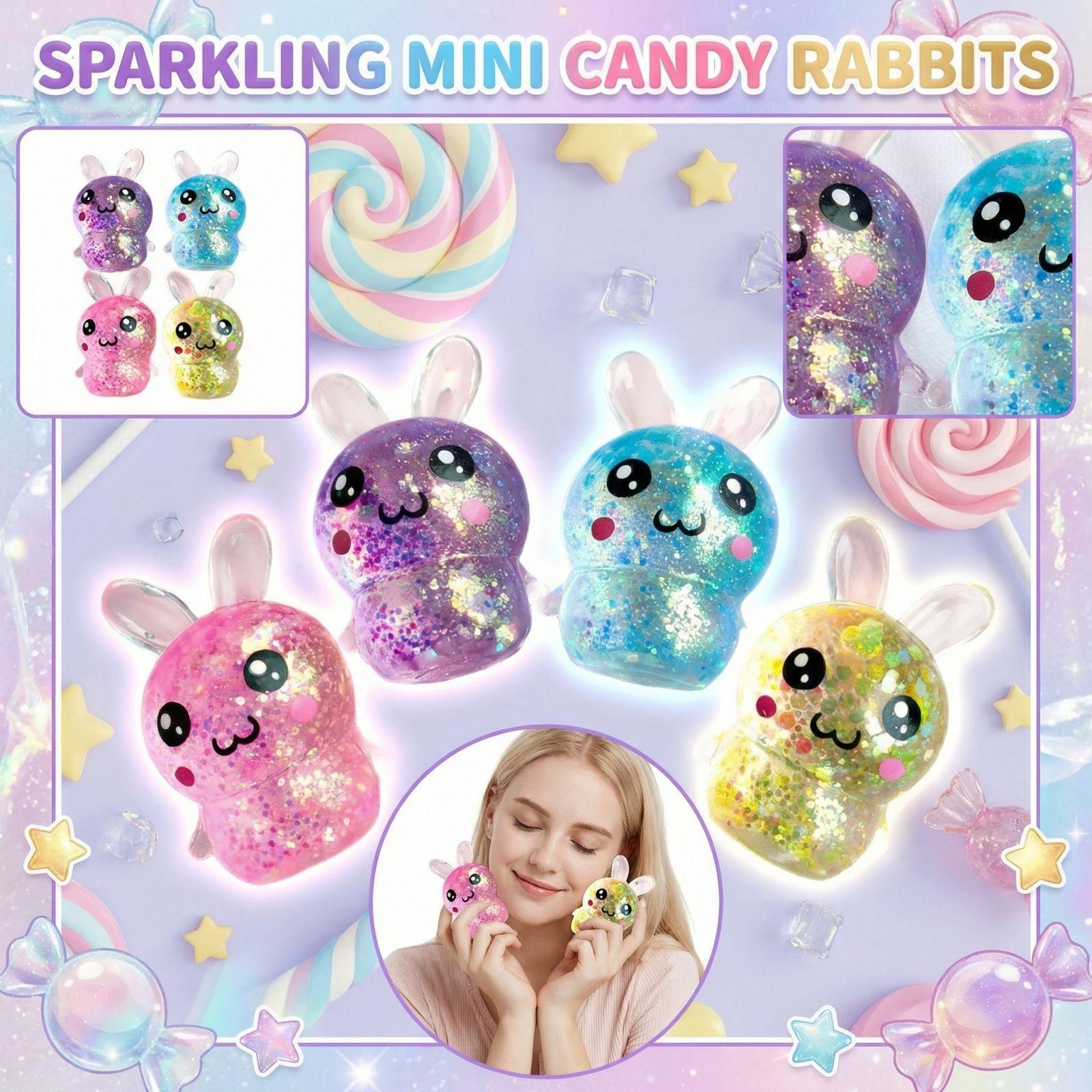 

Easter Toy Stress-relieving Finger Ball Creative Easter Basket Gift Maltose Bunny random Color 2ml One Size