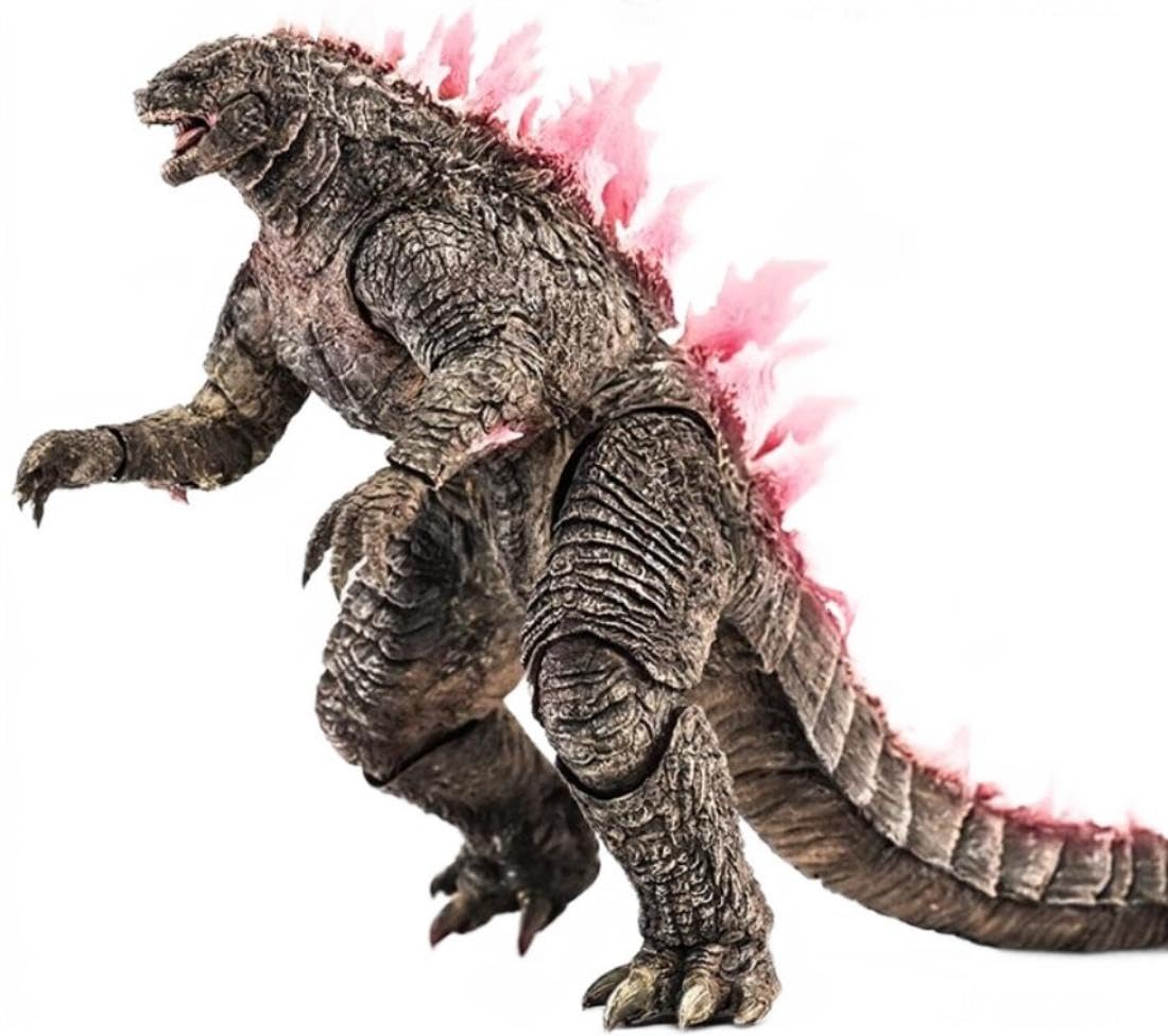 

AC HIYA TOYS Изысканный Базовый Годзилла против. Конг 2: Новая серия Empire Фигурка Годзиллы Эволюционировавшая версия. Розовый спинной плавник