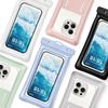 Inflatable Waterproof Floating Phone Case with Touchscreen Access, Eco-friendly, Extra Large Size
