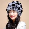 Rex Rabbit Hair Windproof Hat Children Winter Middle-aged and Elderly Cute Versatile Thickened Hat Winter Warm and Cold Ear Hat