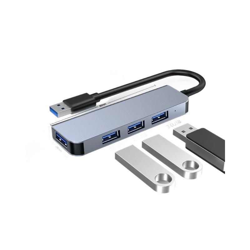 

Двойной USB-C 5-в-1 разветвитель-хаб 3.0: Многоинтерфейсный USB-хаб для ноутбука (один к четырем)