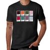 Monet's Palette - Color Collection T-Shirt Vintage Blacks Aesthetic Clothing Hippie Clothes T Shirts for Men Pack