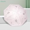 Paradise Umbrella Black Coating Sun Protection Uv Protection Sun Umbrella for Women Lightweight Folding Student Umbrella Dual-Use for Sun and Rain