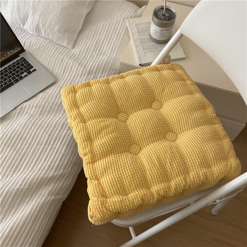 Weiches dickes Polsterkissen für Büro oder Wohnheim - Gegen Gesäßschmerzen, Ideal für langes Sitzen auf Stuhl, Sofa oder Boden