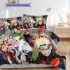 Naruto Set Anime Comforter Duvet Cover Sets Threepiece Set 1 Duvet Cover 2 Pillowcase Without Core Christmas Birthday Gift