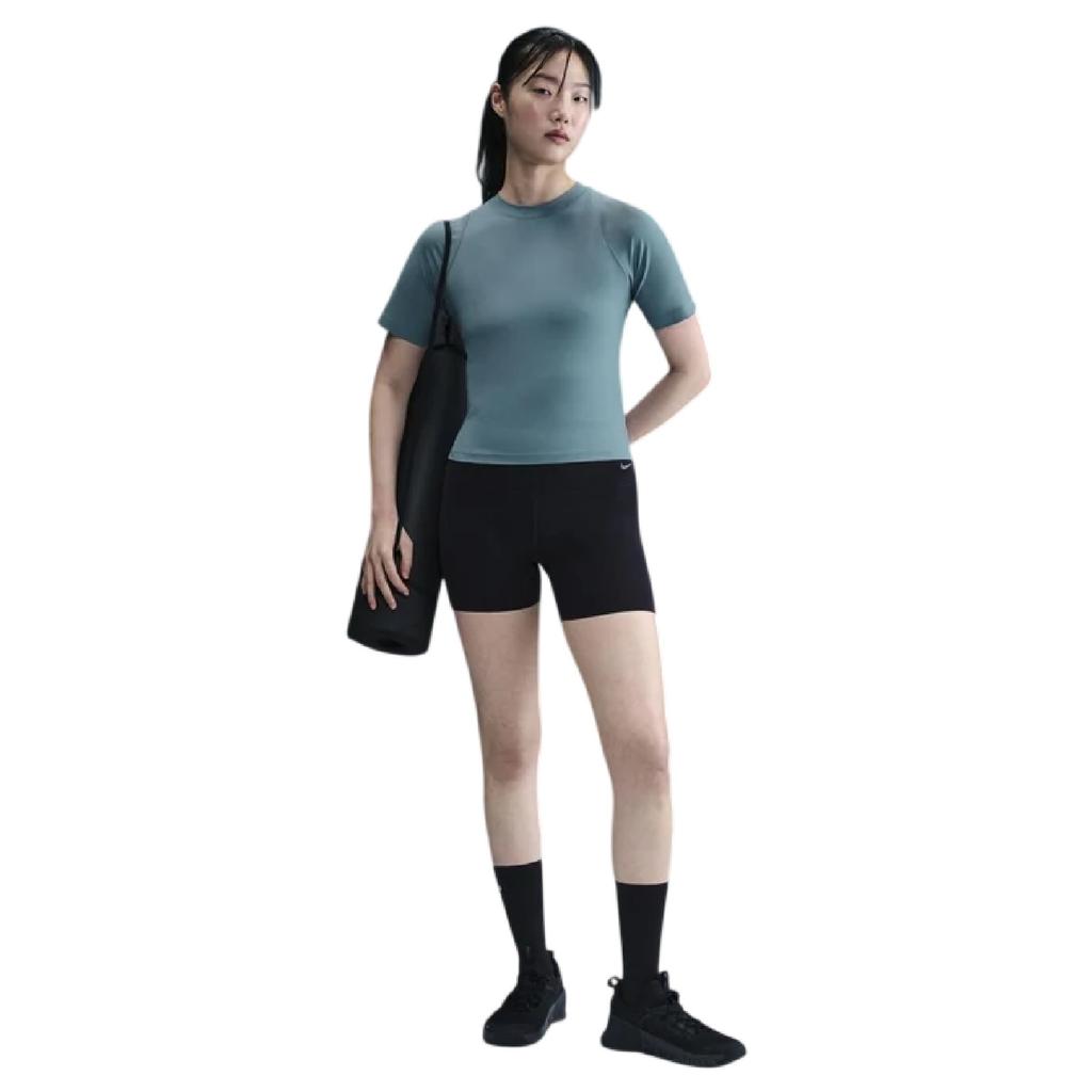 Nike Womens/Ladies Zenvy Swoosh Ribbed Top