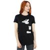 Disney Womens/Ladies Mickey Mouse Cut Cotton Boyfriend T-Shirt