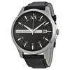Armani Exchange Armani Ax Exchange Whitman Black Dial Black Leather Men S Watch Ax2101