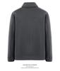 Men's Plus Size M-8XL Stand Collar Fleece Jacket - Loose, Fleece-Lined, Thickened for Autumn/Winter Outdoor Sports