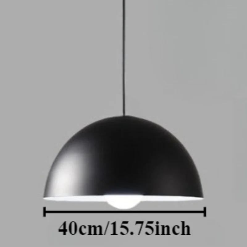 

Industrial Dome Pendant Light Modern Metal Drop Ceiling Lamp Double Layer Bowl Lampshade E27 Decor Suspension Lighting Fixture Without E27 Bulb