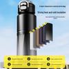LINGCHEN Gradient Blue Sports Insulated Water Bottle 800ml