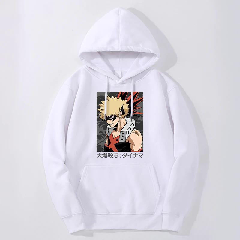 My Hero Academia Anime Clothing Bakugou Hoodies
