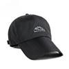 Summer Quick Dry Baseball Cap for Men Women Outdoor Long Brim Sun Hat Breathable Mesh Sports Hat Mountain Embroidery Duckbill Cap