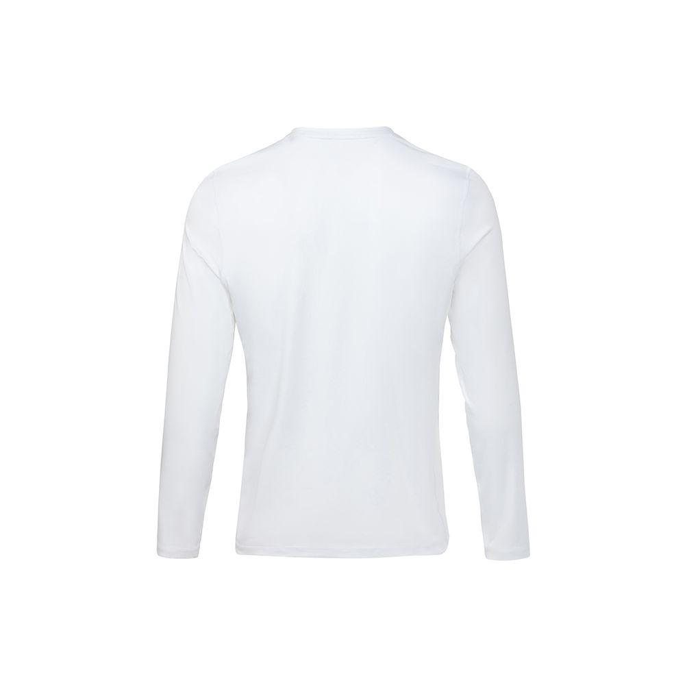 Under Armour Solid Slim Fit Casual Sports Crew Neck Long Sleeve T-Shirt Men Tops White 22600307-100