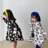 2026 Spring Korean Style Girls' Polka Dot Cotton Dress – Stylish, Loose Children's Clothing