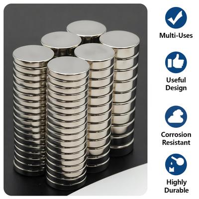 Powerful Neodymium Magnet N35 NdfeB Permanent Magnetic Imanes Round Super Strong Fridge Magnets DIY 15x1 15x2 15x3 15x4 15x5mm