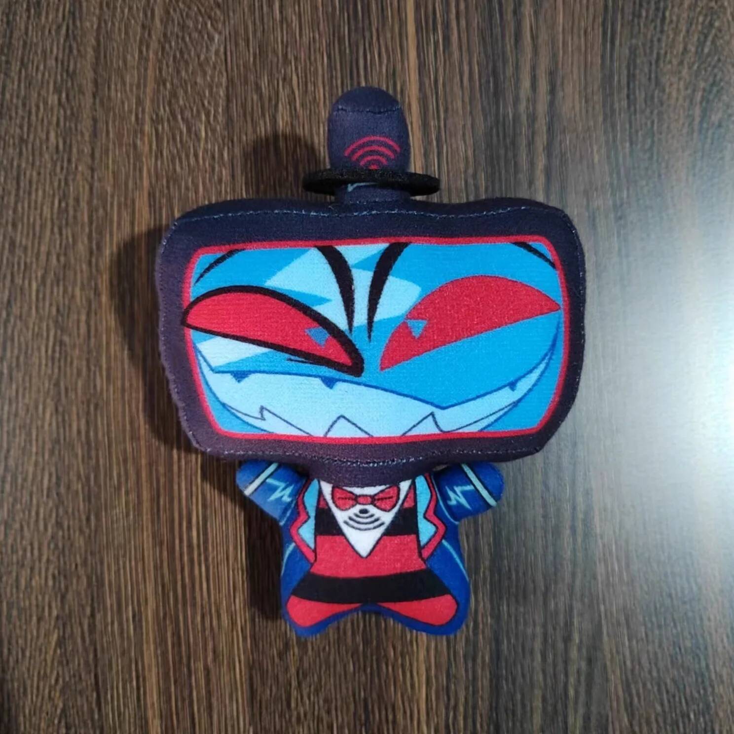 Nouveau Hazbined El Peluche Mignon Marcheurs Vox Tv Pendentif Peluche Boss Extrêmement Méchant Marionnette Marchandise Auberge de l'Enfer Jouet en Peluche Clown Cadeaux