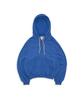 Tuewid Classic Embroidery Set Up Zip Up In Cerulean Blue