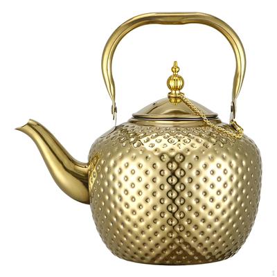 Induction Gas Kettle Stainless Steel Teapot Coffee Stovetop Tea Loose Gift