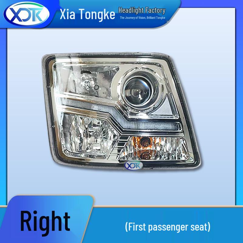 Foton Auman GTL Dump Truck Front Headlight Assembly with Convex Lens LED Lamp