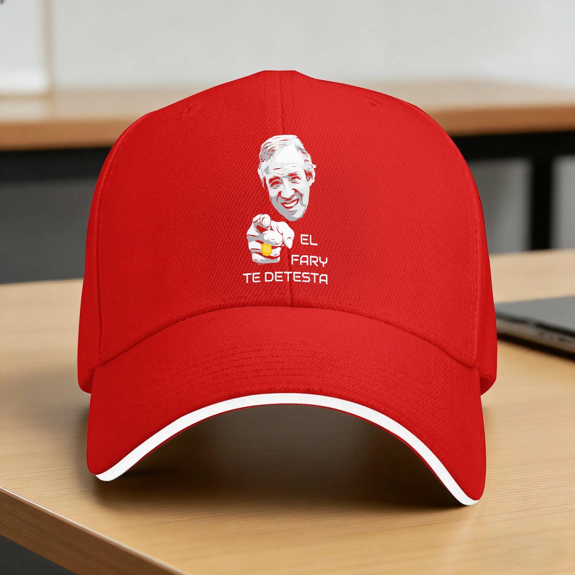 Casual Baseball Cap The Fary El Fary  Outdoor Gym Hip Hop Hats For Unisex Adjustable Classic Baseball Caps One Size
