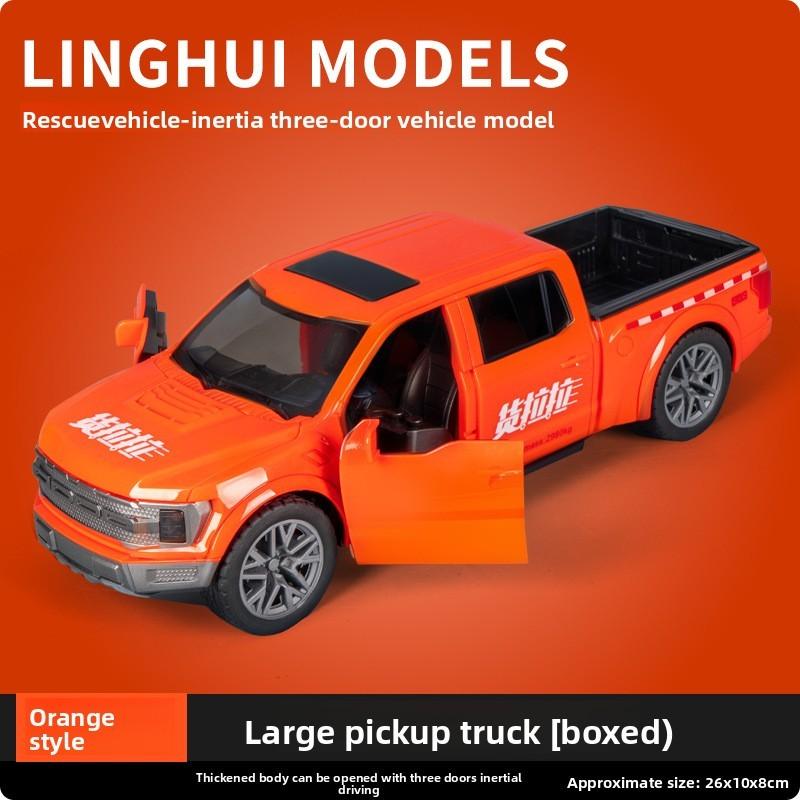 

Police Car Model Toy For Boys With Inertia Drive And Flashing Lights Perfect For Kids Playroom помаранчевий