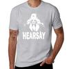 Hearsay T-Shirt Aesthetic Clothing Graphic T Shirts Black T Shirts for Men