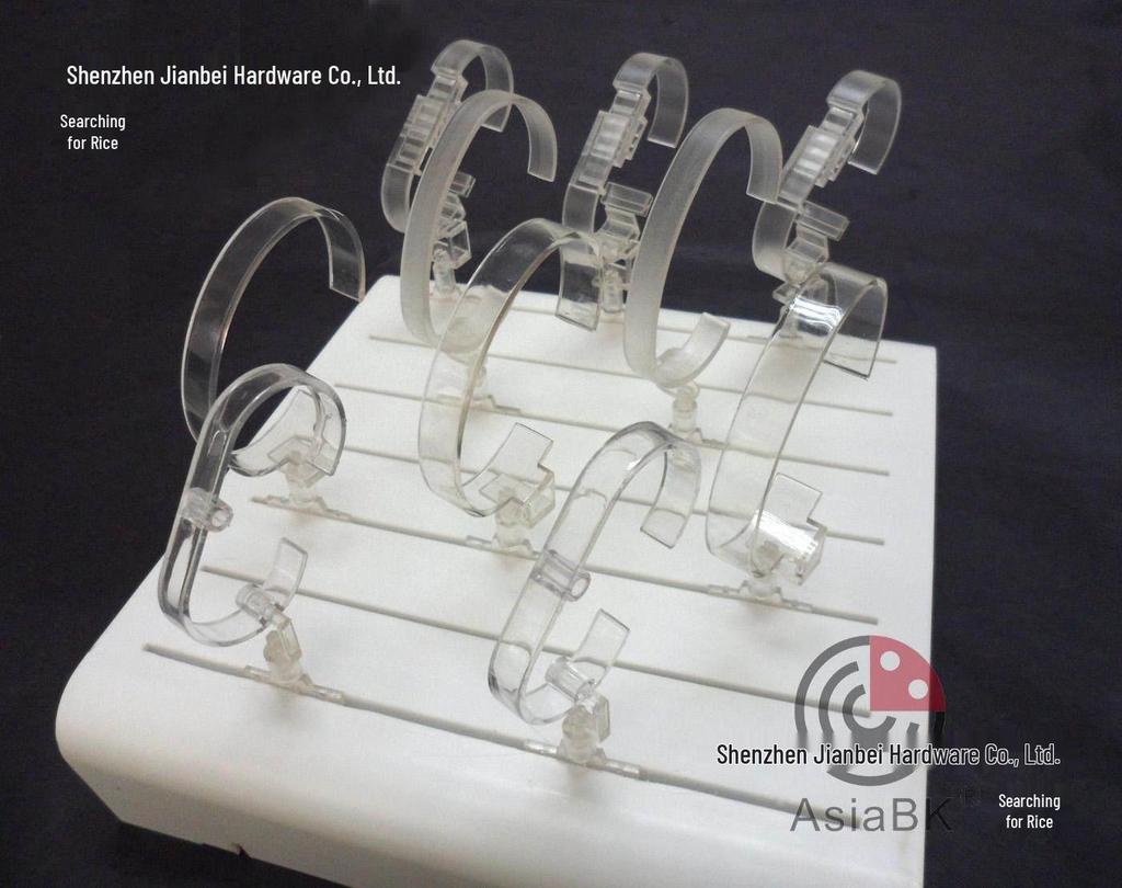 Acrylic C-Ring Watch Display Stand