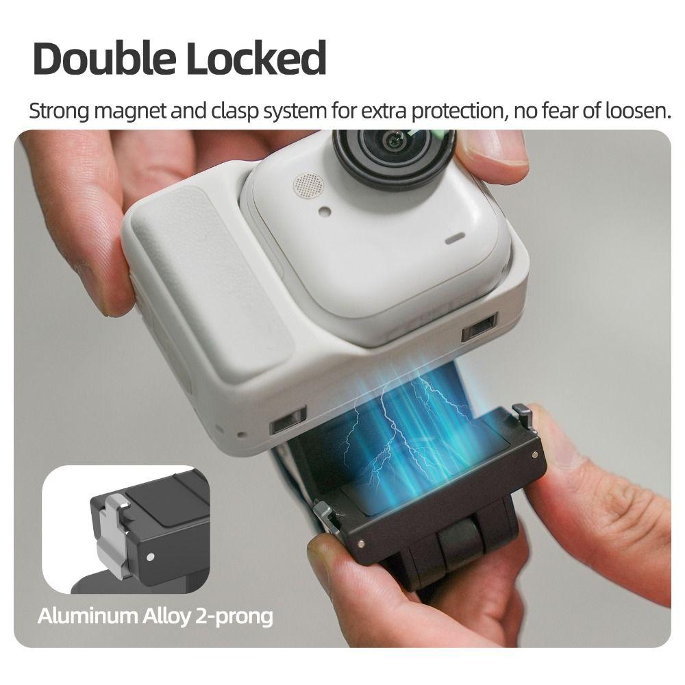 Quick Release Backpack Clip Clamp for Insta360 GO Ultra Action Camera Accessories