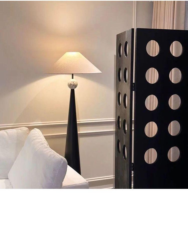 Wabi-Sabi Minimalist Floor Lamp: Modern Atmosphere Light for Living Room & Bedroom