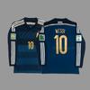 Vintage Futbol Forması Uzun Kollu Klasik Milli Takım Gömleği Beckham Zidane C Ronaldo Retro Futbol Üstü