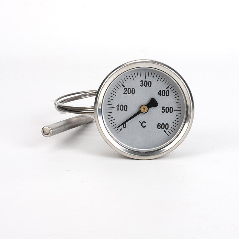 500degree Pizza oven thermometer, kiln thermometer Stainless steel high-temperature resistant pointer thermometer