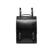 Britischer Stil Rucksack College-Student Retro Pendler Lederrucksack Mode Unisex Lässige Klappe Laptoptasche Reise Schultaschen