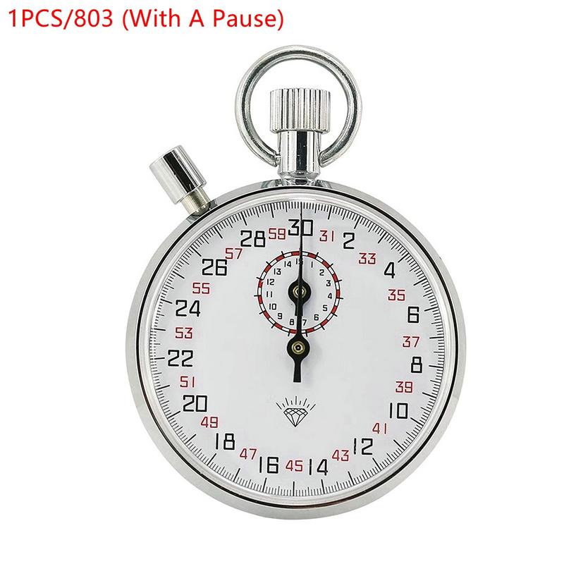 1Piece 30s/60s Mechanical Stop Watch Second Chronograph Teaching Timer Mechanical Stopwatch Teaching Instrument