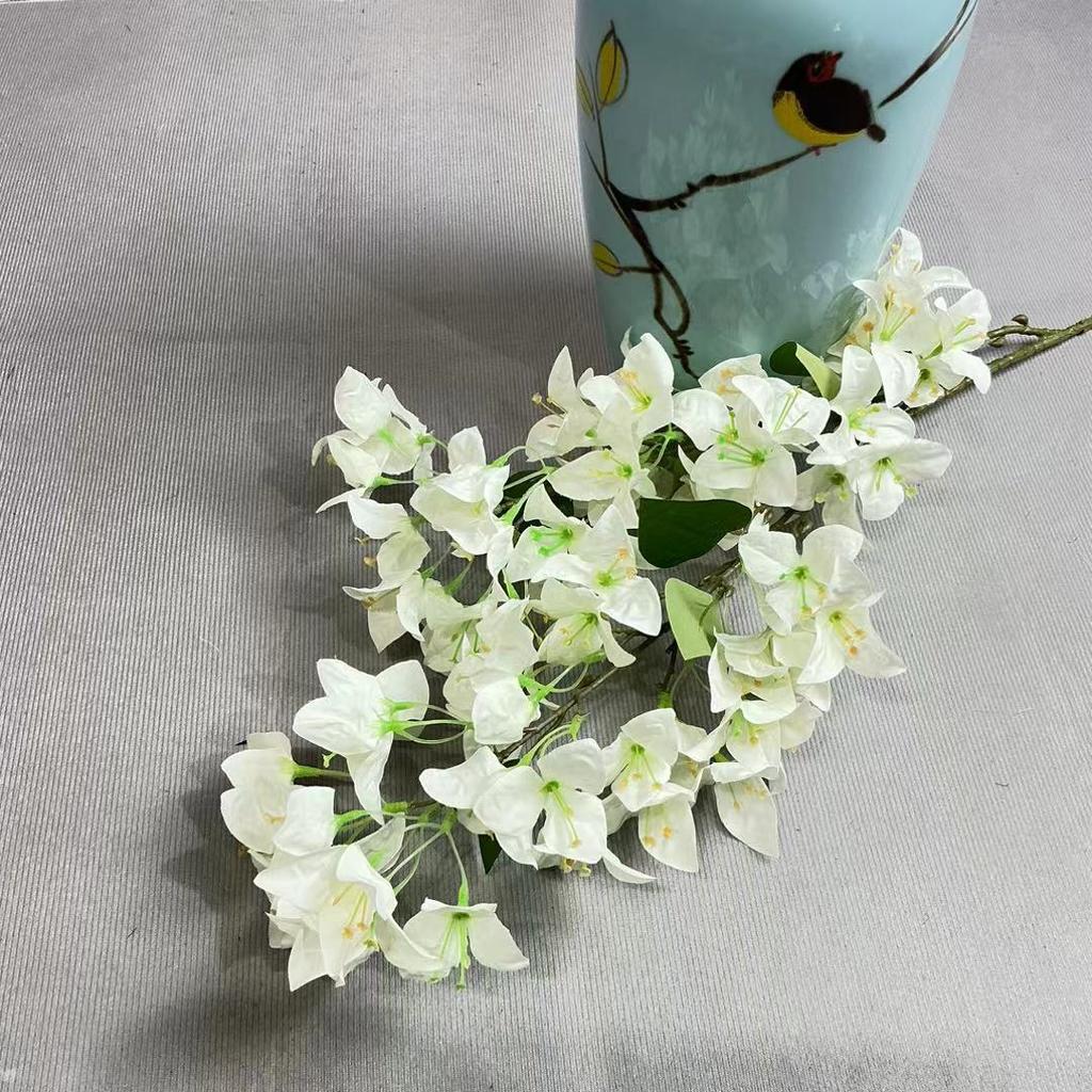 10pcs Artificial Bougainvillea Flower Silk Bougainvillea Tree Branch