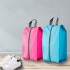 Tragbare Reise-Schuhtasche Großes Fassungsvermögen Staubdichte Organizer-Taschen Reise-Nylon-Schuhtasche mit Robuster Reißverschlussbeutel Wasserdicht
