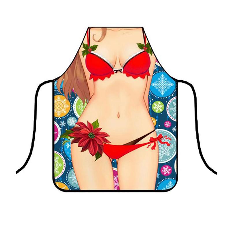 Funny Kitchen Apron Cooking Baking Party Cleaning Aprons For Christmas Apron