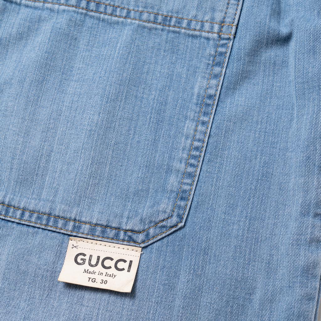 GUCCI Denim Shorts Men's Light Blue 576548-XDAM2-4009