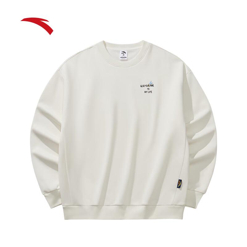 Anta x Foxiboo Unisex Fleece Pullover Sweatshirt XS