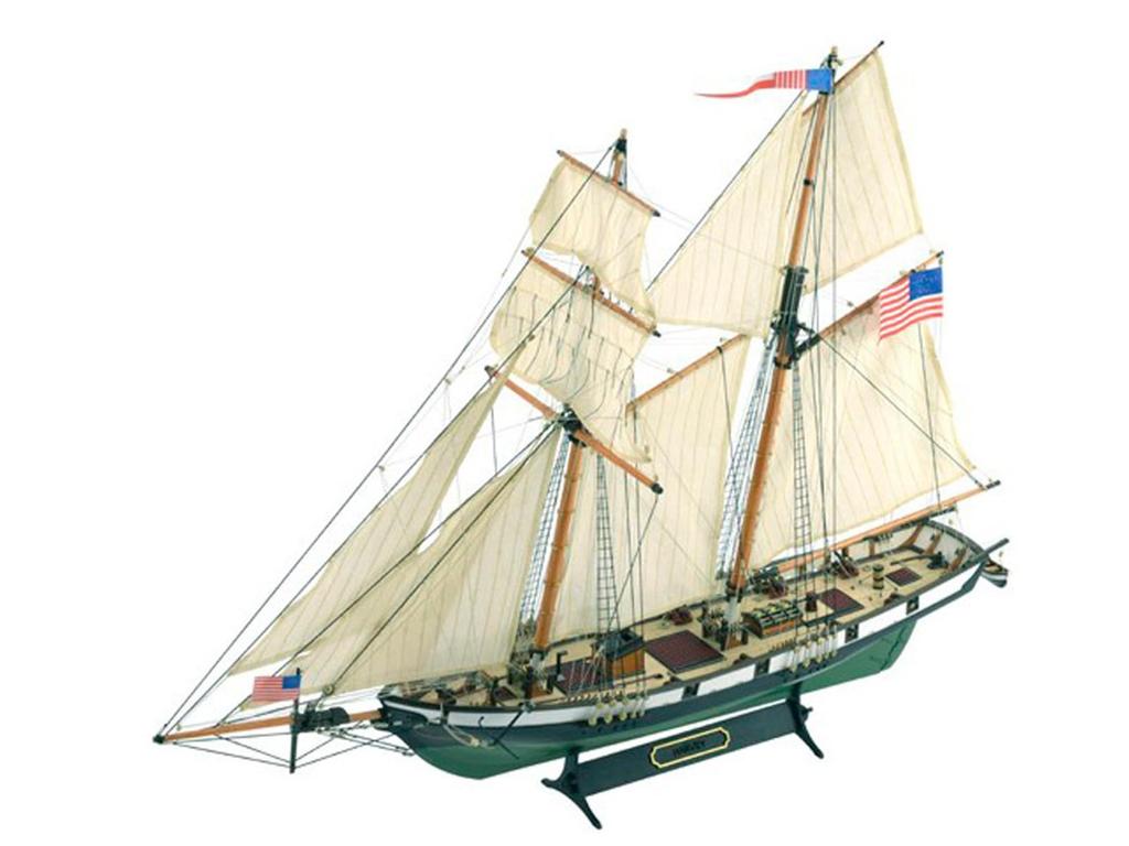Latina Wooden model ship kit American Schooner Harvey Model 22416 Scale Model to build Medium level Artesanía - - - 160 - -
