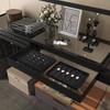 Papten Jewelry PU No for for Home Commercial P17301 Tray, Leather, Large, Dividers, Rings, Watches, Necklaces, Display, Storage, Simple, High-End,