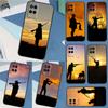 Hunter Dog Hunting Case For OPPO A57s A17 A16 A15 A54 A74 A76 A96 A52 A72 A5 A9 A31 A53 A77 A91 A93 A54s Cover