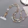 Mobile Phone Hanging Chain Crossbody Can Carry Women's Crystal Sparkling Diamond Ball Strap Chain Universal Phone Case
