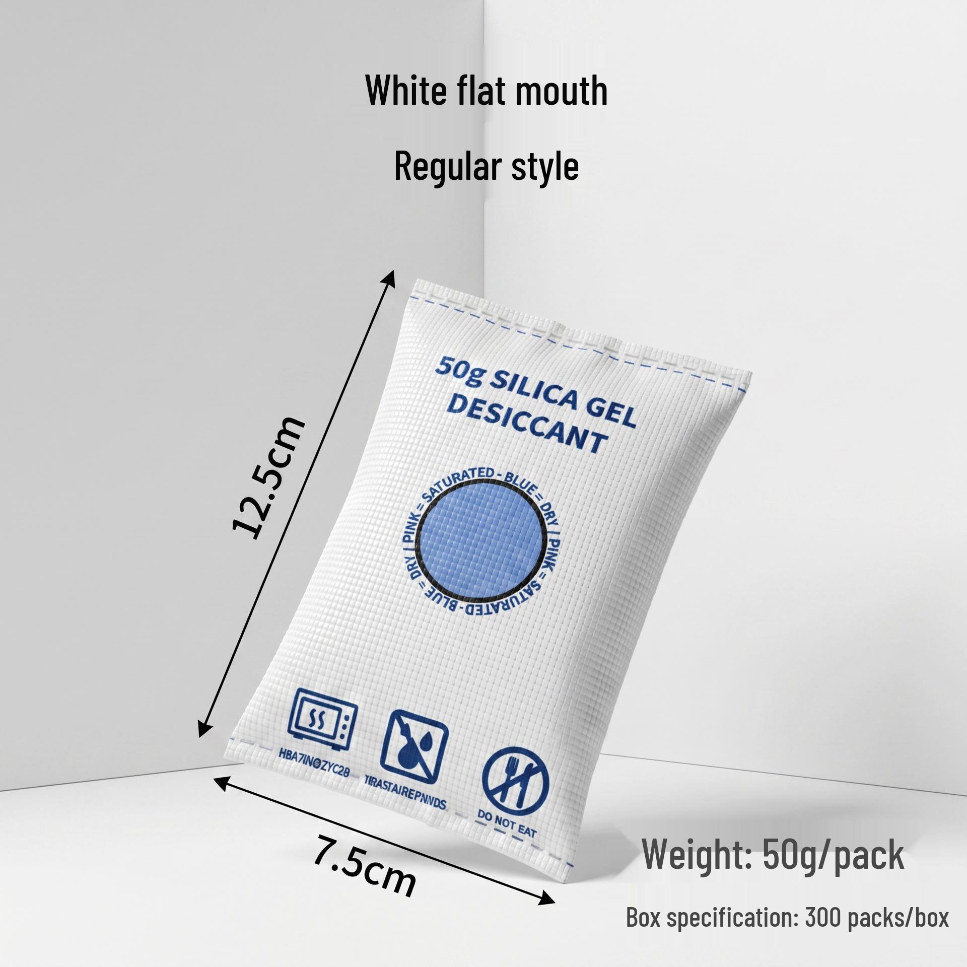 

Silicone Dehumidifier Bag with Humidity Indicator: Cobalt-Free, Anti-Mildew, Ideal for Car and Camera