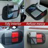 Car with Mobile Phone Storage Net Storage Pasted Storage Box Inside The Seat Back Storage Bag Universal