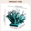 Artificial Coral Statue Resin Bookcase Ornament Craft Tabletop Handmade Sculpture Piece