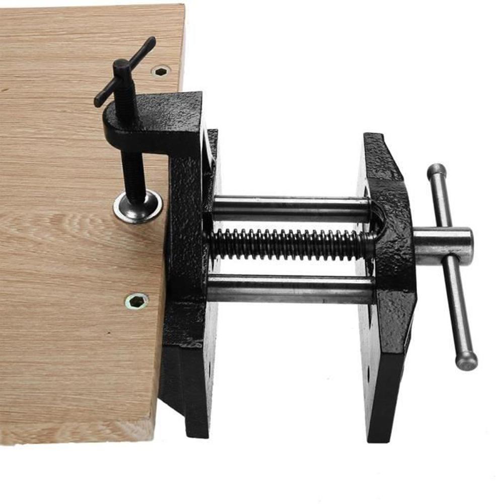 Menghină de masă universală din fontă manual pentru prelucrarea lemnului dulgheri Clemă manuală pe menghină